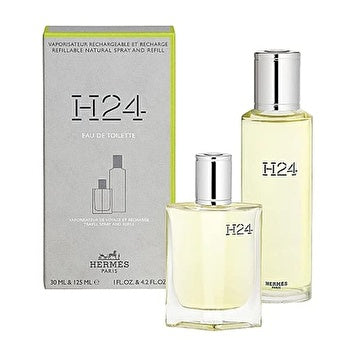 Hermes H24 Man Set Eau De Toilette 30ml Refillable & Eau De Toilette 125ml��refill