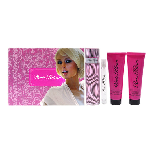 Paris Hilton Woman Set Eau De Parfum 100ml & Eau De Parfum 10ml & Bl 90ml & Bath & Sg 90ml