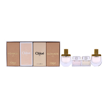 Chloe Woman Mini Set 4x 5ml (nomade Eau De Toilette & Chloe Rose Tangerine Eau De Toilette & Chloe Eau De Parfum & Nomade Eau De Parfum)