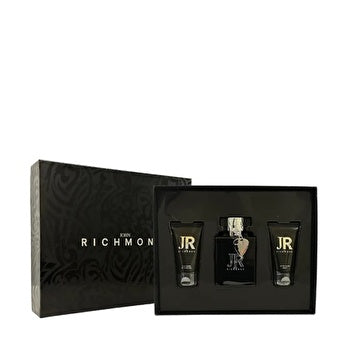 John Richmond Jr Man Set Eau De Toilette 100ml & Shower Gel 50ml & Aftershave Balm 50ml