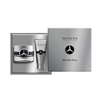 Mercedes Benz Sign Your Attitude Man Set Eau De Toilette 100ml & Shower Gel 100ml