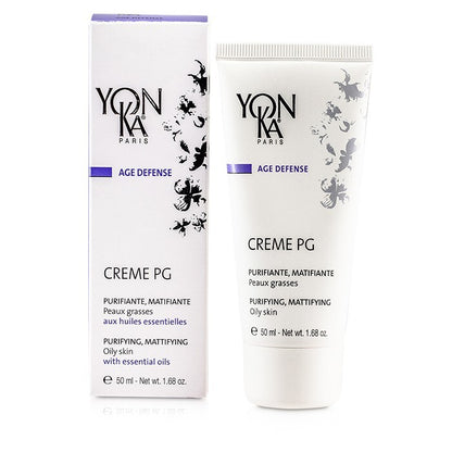 Yonka Age Defense Creme PG With Essential Oils - Purifying, Mattifying (Oily Skin) 50ml/1.68oz