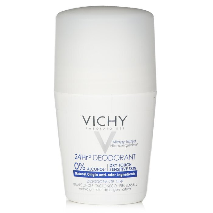 Vichy 24Hr Deodorant Dry Touch Roll-On  (For Sensitive Skin) 50ml/1.69oz