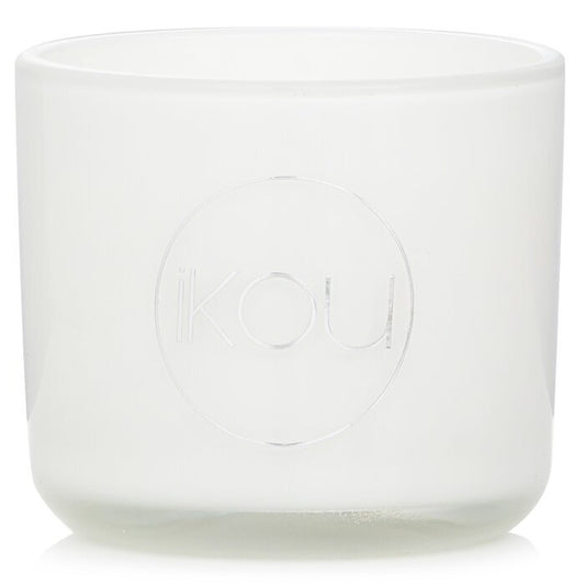 iKOU Eco-Luxury Aromacology Natural Wax Candle Glass - De-Stress (Lavender & Geranium) 85g