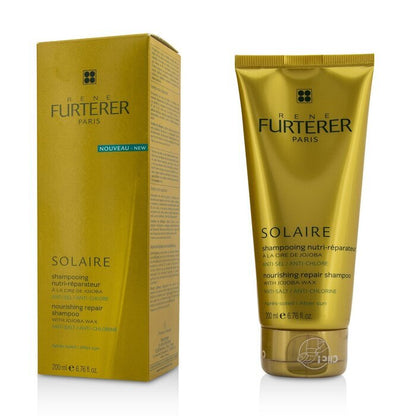 Rene Furterer Solaire Nourishing Repair Shampoo with Jojoba Wax - After Sun 200ml/6.76oz