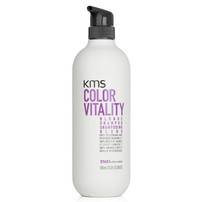 KMS California Color Vitality Blonde Shampoo (Anti-Yellowing and Restored Radiance) 750ml/25.3oz