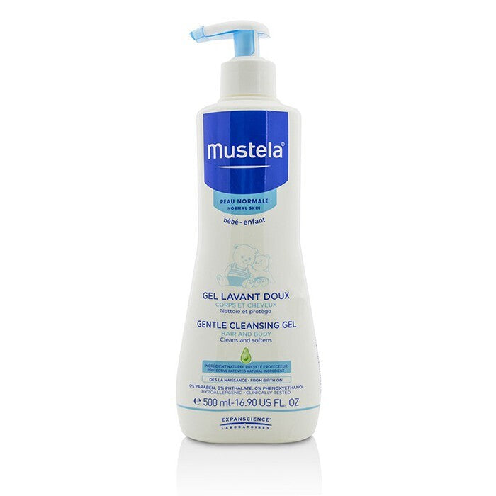 Mustela Gentle Cleansing Gel - Hair & Body 500ml/16.9oz