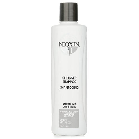 Nioxin Derma Purifying System 1 Cleanser Shampoo (Natural Hair, Light Thinning) 300ml/10.1oz