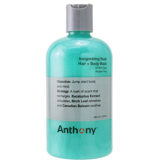 Anthony Invigorating Rush Hair & Body Wash (All Skin Types) 355ml/12oz