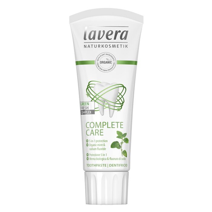 Lavera Toothpaste (Complete Care) - With Organic Mint & Sodium Fluoride 75ml/2.5oz