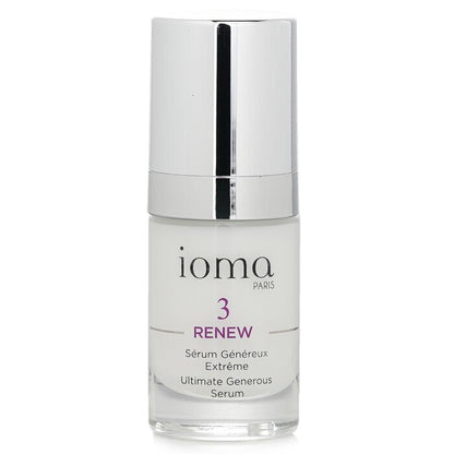 IOMA Renew - Ultimate Generous Serum 15ml/0.5oz