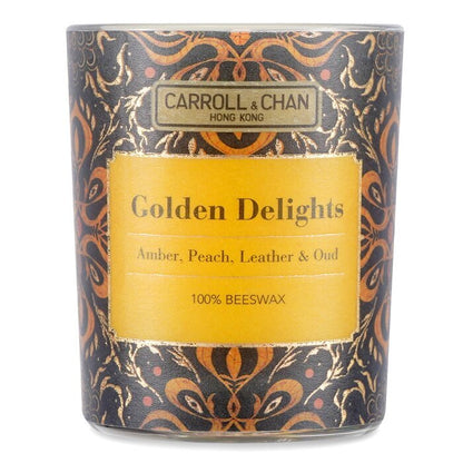 Carroll & Chan 100% Beeswax Votive Candle - Golden Delights 65g/2.3oz