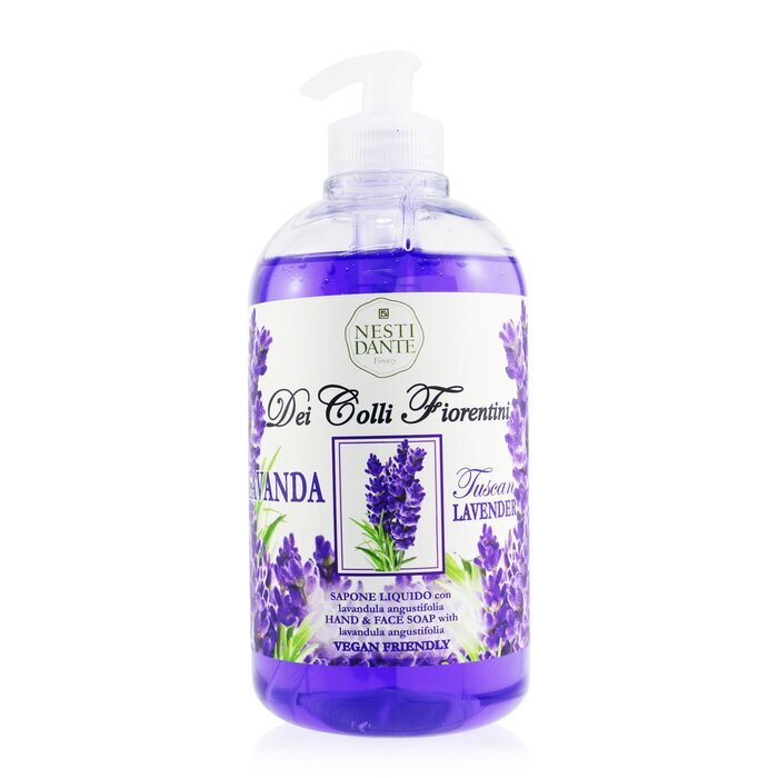 Nesti Dante Dei Colli Fiorentini Hand & Face Soap With Lavandula Angustifolia - Tuscan Lavender 500ml/16.9oz