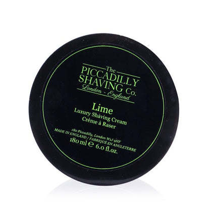 The Piccadilly Shaving Co. Lime Luxury Shaving Cream 180g/6oz