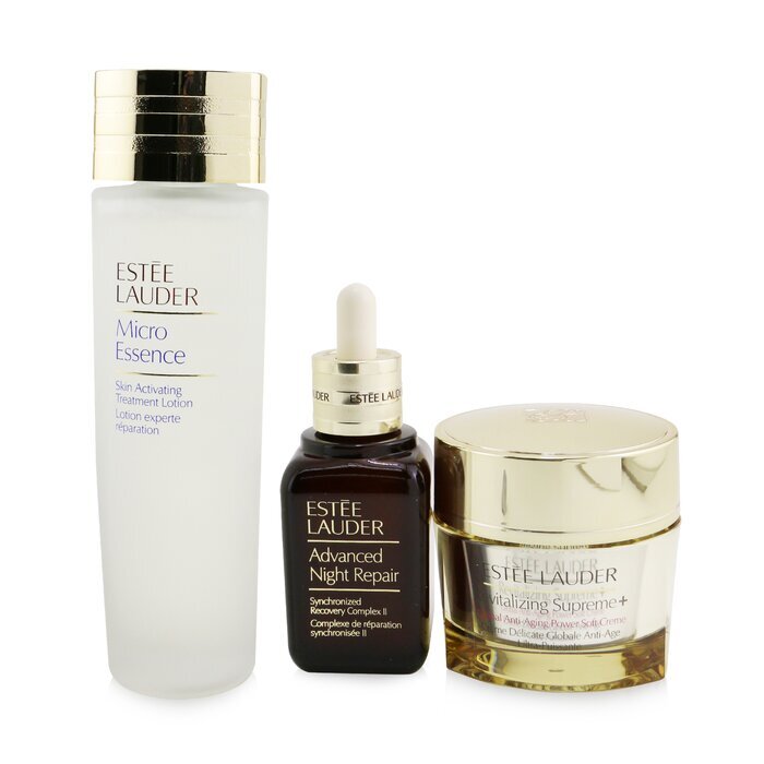 Estee Lauder Advanced Night Repair Essentials Set: Advanced Night Repair 50ml+ Micro Essence 150ml+ Revitalizing Supreme+ Creme 75ml 3pcs