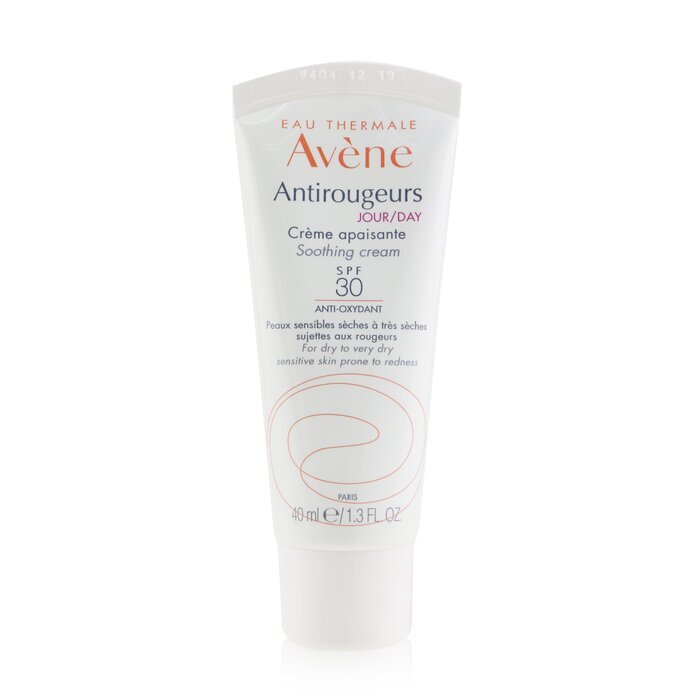 Avene Antirougeurs DAY Soothing Cream SPF 30 - For Dry to Very Dry Sensitive Skin Prone to Redness 40ml/1.3oz