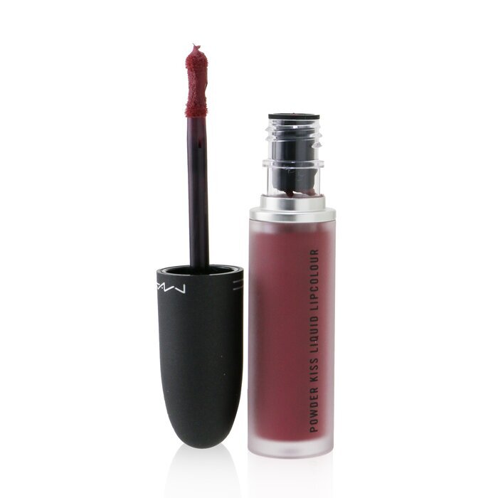 MAC Powder Kiss Liquid Lipcolour - # 990 More The Mehr-Ier 5ml/0.17oz