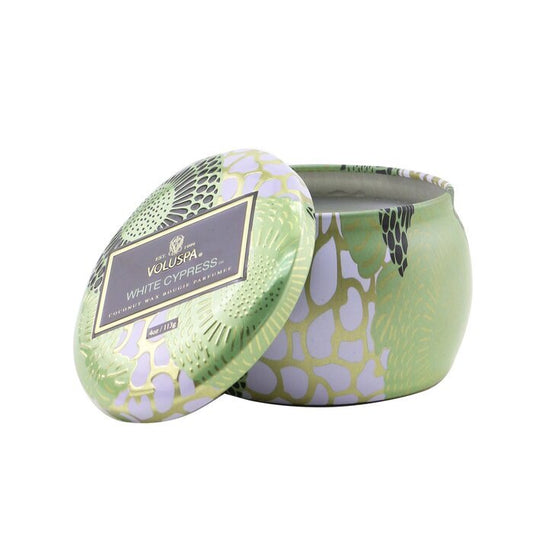 Voluspa Mini Tin Candle - White Cypress 113g/4oz