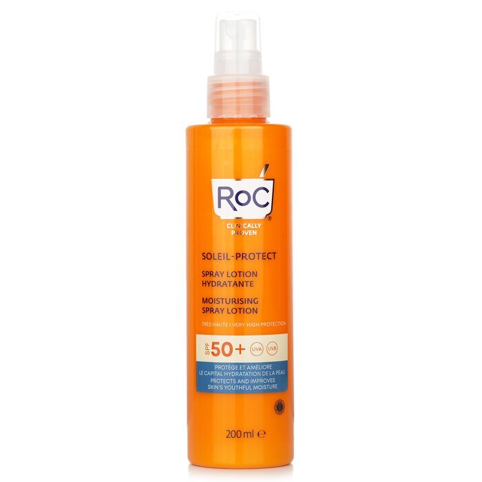 ROC Soleil-Protect Moisturising Spray Lotion SPF 50+ UVA & UVB (For Body) 200ml/6.7oz