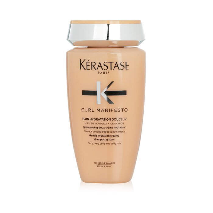 Kerastase Curl Manifesto Bain Hydratation Douceur Gentle Hydrating Creamy Shampoo (For Curly, Very Curly & Coily Hair) 250ml/8.5oz