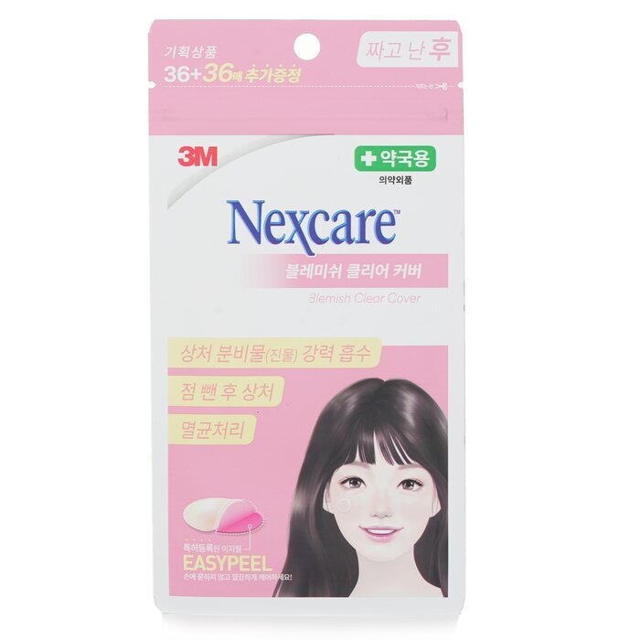 3M Nexcare Blemish Clear Cover 72pcs