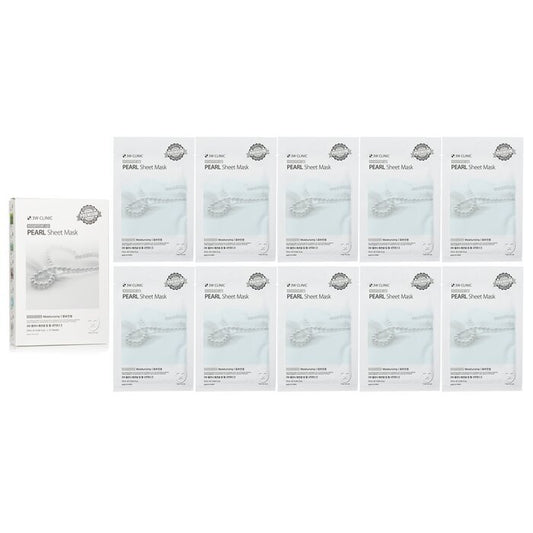 3W Clinic Mask Sheet - Essential Up Pearl 10pcs x 25ml