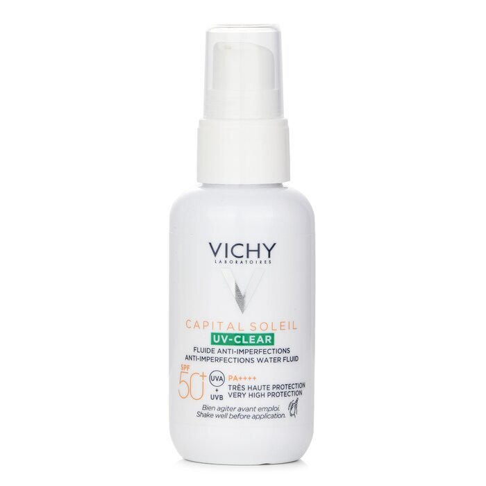 Vichy Capital Soleil UV Clear Anti Imperfections Water Fluid SPF 50 (For All Skin Types) 40ml