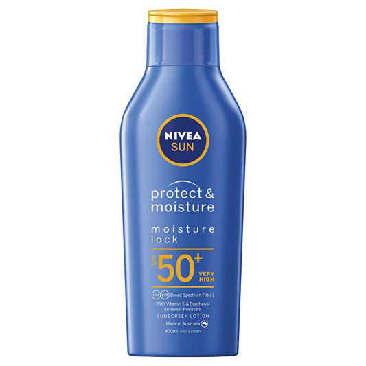 Nivea Sun Lotion Protect And Moisture Spf50+ 400ml/13.5oz