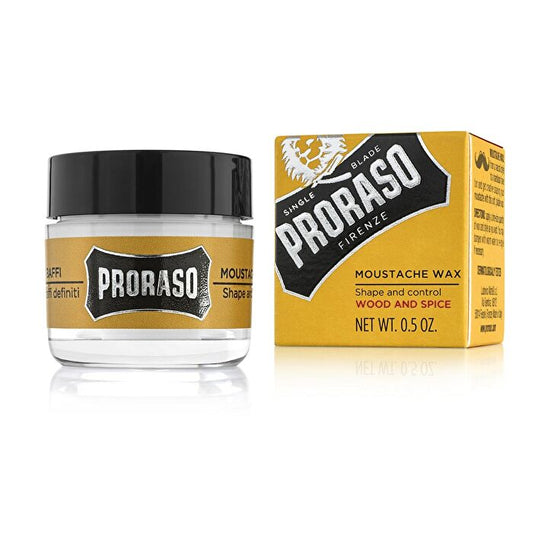 Proraso Moustache Wax Wood & Spice 15ml