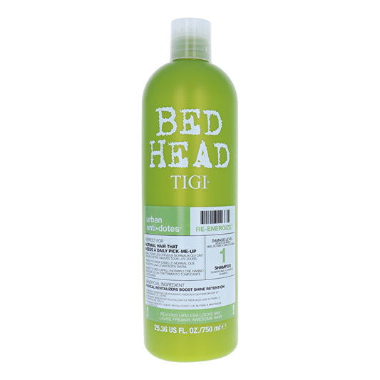 Tigi Bed Head Urban Anti+dotes Re-energize Level 1 Shampoo 750ml